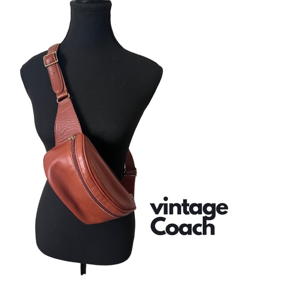 Coach Handbags - Coach | Vintage Rare Fanny Pack in British Tan | O/S